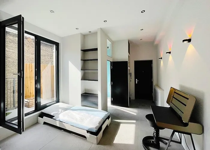 Room With A Bathroom And Private Entrance Door
